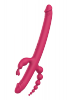 Dream Toys ESSENTIALS ANYWHERE PLEASURE VIBE PINK - podwójne dildo (różowy) Dream Toys ESSENTIALS ANYWHERE PLEASURE VIBE PINK - podwójne dildo (różowy)